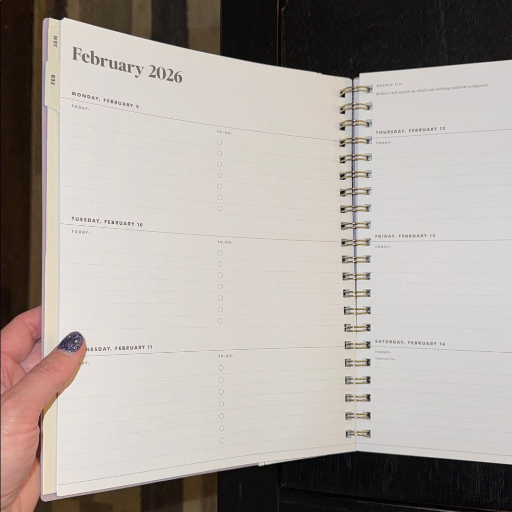 The Everygirl 2026 Lavender Planning Calendar - Picture 5 of 11